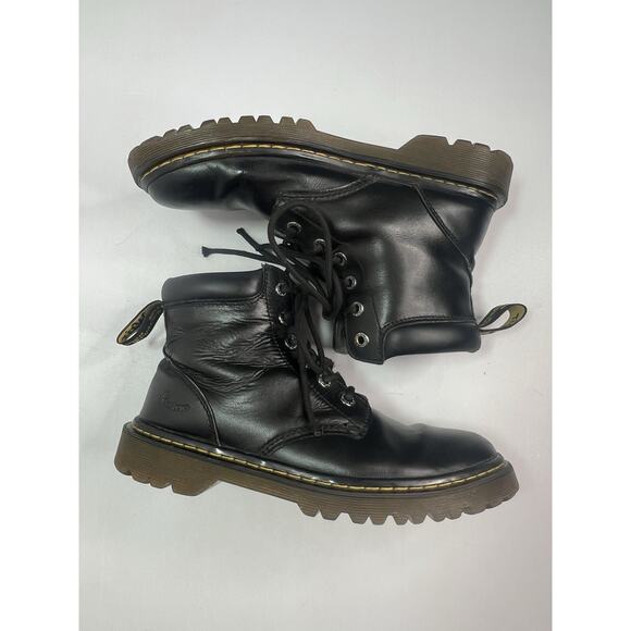 Dr. Martens Cartor Black Leather Ankle Boots Lace-Up Classic Women’s 9 Men’s 8 main image 10
